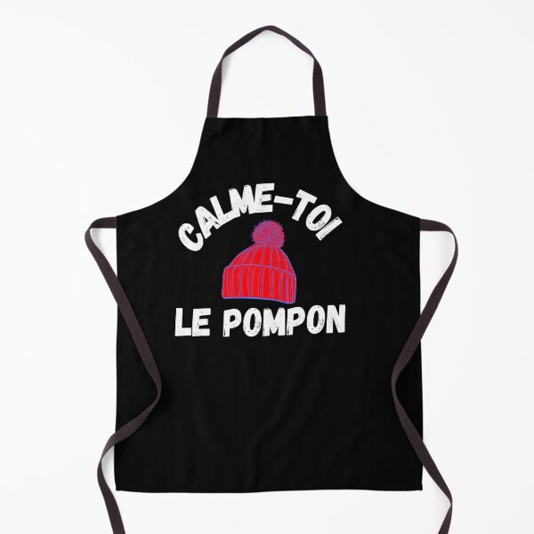 Item preview, Calme-toi le pompon - French Slang Quebec designed and sold by Sansmalice.