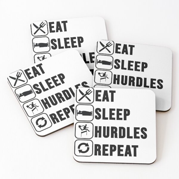 Item preview, Eat Sleep Hurdles Repeat designed and sold by bdmart33.