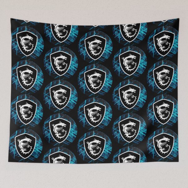 Item preview, Msi Logo Lasers blue and black designed and sold by ArtxcL.