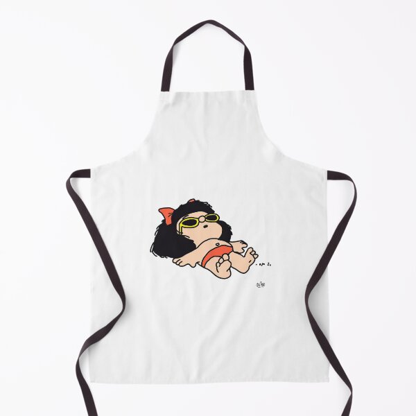 Item preview, Mafalda on the beach sunbathing color designed and sold by urantiana.