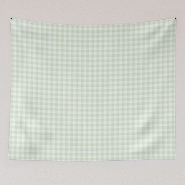 Item preview, Sage green gingham designed and sold by kassiopeiia.