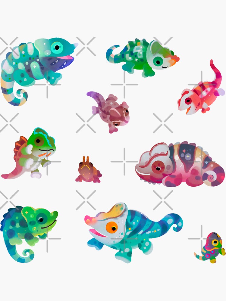 Chameleon - bright by pikaole