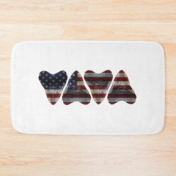 Item preview, American Flag Megalodons Sharks Teeth  designed and sold by baybranded.