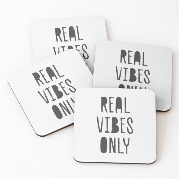 Item preview, REAL VIBES ONLY 05 designed and sold by PAPER MOON art & design.