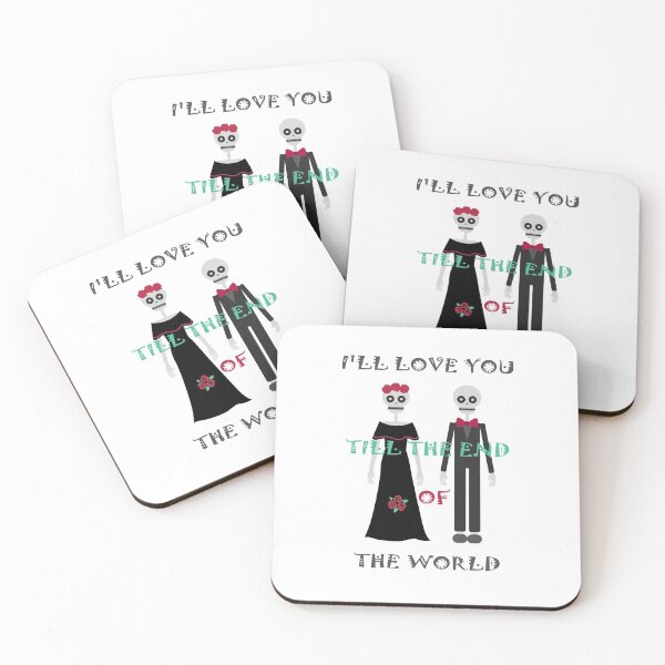 Item preview, Skeleton Couple - Till The End designed and sold by alias6.