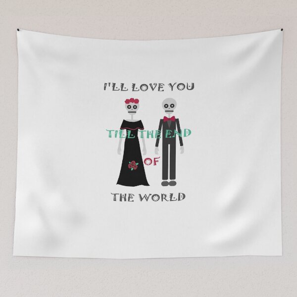 Item preview, Skeleton Couple - Till The End designed and sold by alias6.
