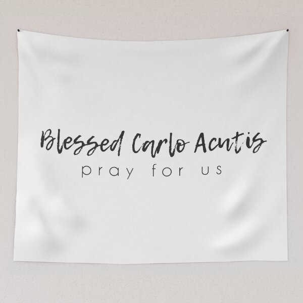 Item preview, Blessed Carlo Acutis pray for us designed and sold by aridorsey.