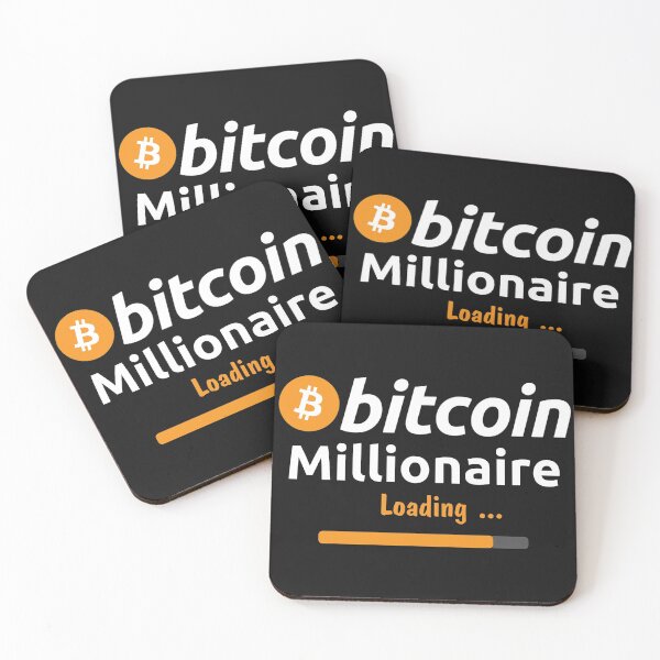 Item preview, Bitcoin Original WHITE - Millionaire Loading designed and sold by Cryptohaven.