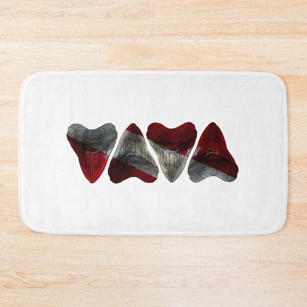 Item preview, Dive Flag Megalodons Sharks Teeth  designed and sold by baybranded.