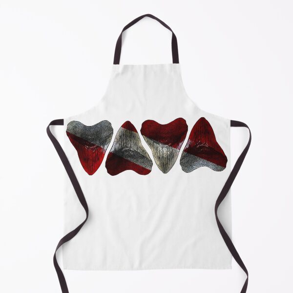 Item preview, Dive Flag Megalodons Sharks Teeth designed and sold by baybranded.