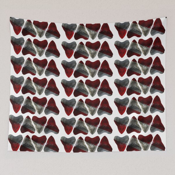 Item preview, Dive Flag Megalodons Sharks Teeth  designed and sold by baybranded.