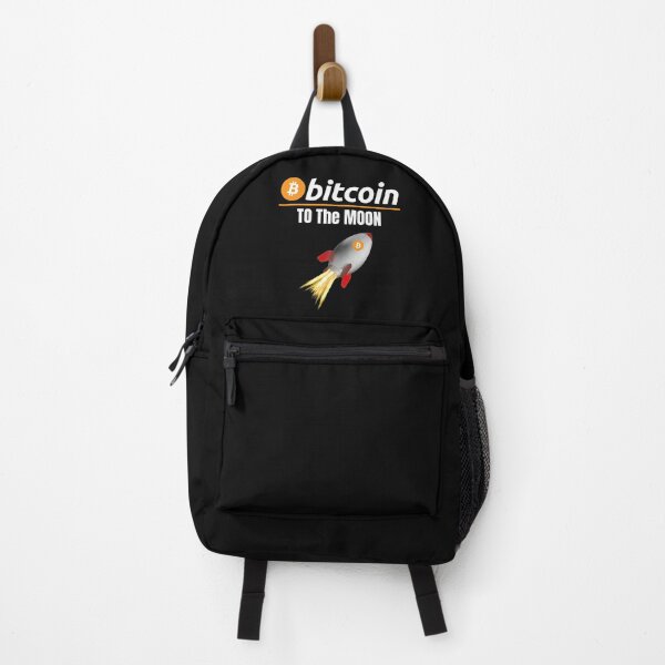 Item preview, Bitcoin Original White - To The Moon with Rocket designed and sold by Cryptohaven.