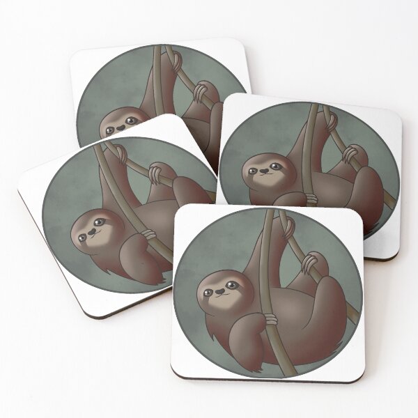 Item preview, Sloth greeting designed and sold by Vanum-Chan.