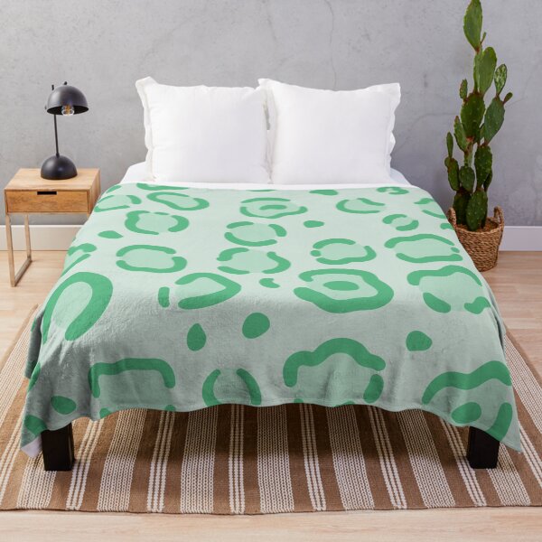 Item preview, Cheetah coat pattern - green designed and sold by Silly Lily.