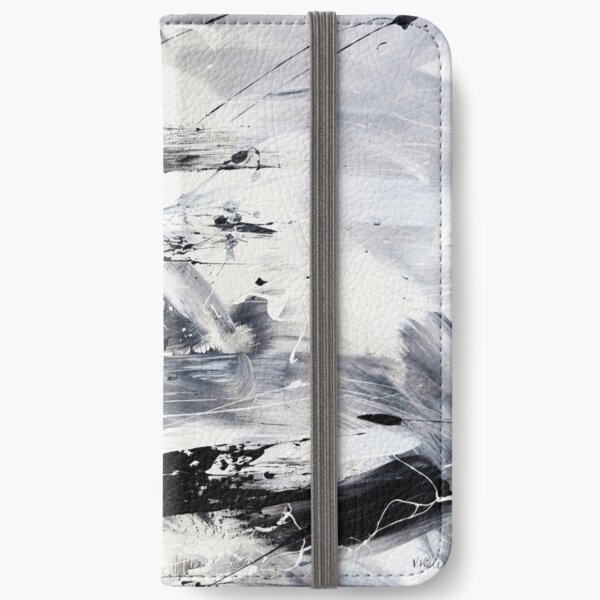 Black And White iPhone Flip-Case