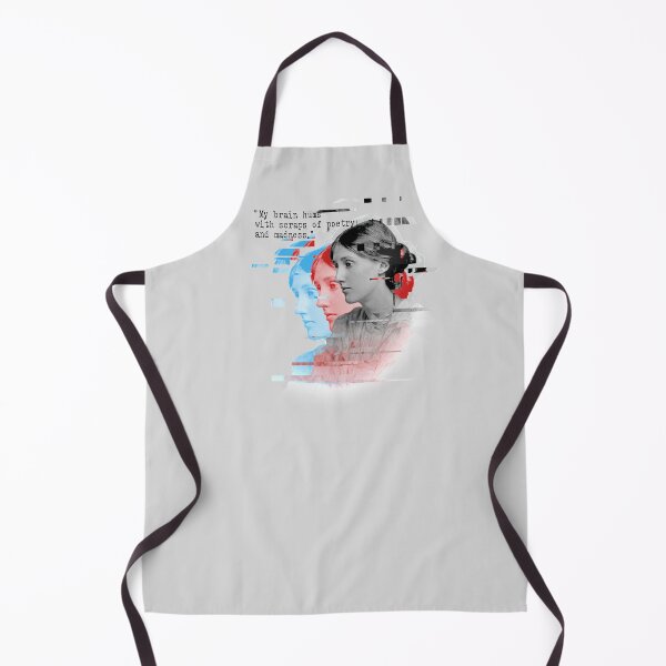 Item preview, Virginia Woolf portrait and quote designed and sold by Blacklinesw9.