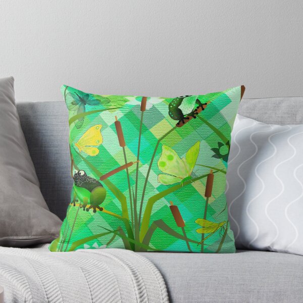 Aperçu de l'œuvre Papillons sur une plante aquatique créée et vendue par Idea y Design.