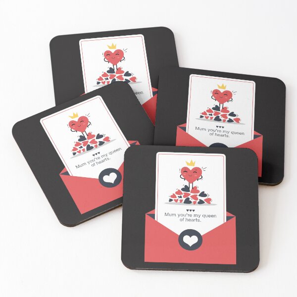 Item preview, Mum you're my queen of hearts designed and sold by WowAllinOne.