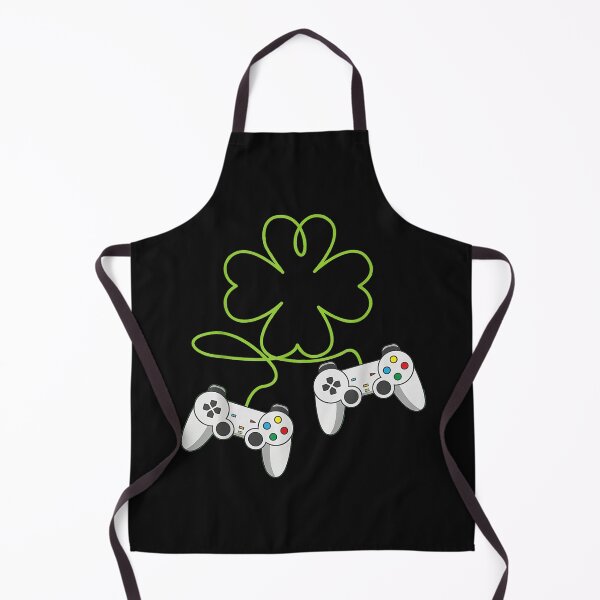 Item preview, St Patricks Day Gift Gamer Shamrock Video Game Controllers designed and sold by ALISONABBOTTAU.