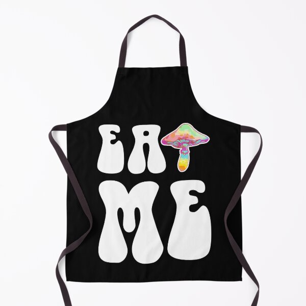 Item preview, Eat Me - Funny shirt logo - psychedelic mushroom meme designed and sold by HeckYeaDesigns.