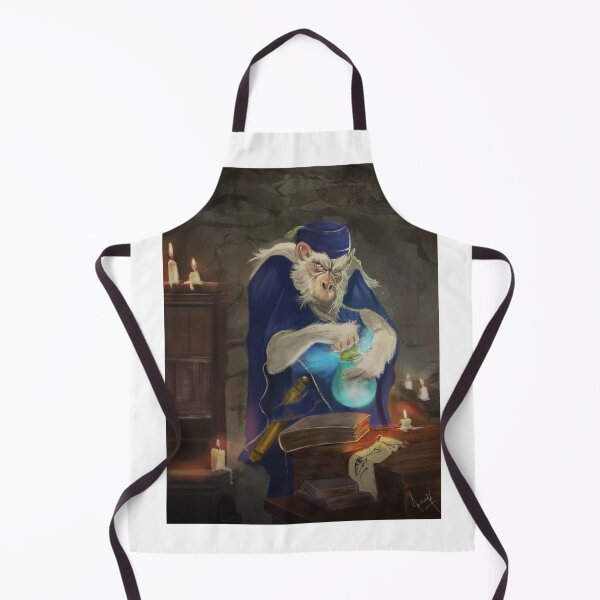 Item preview, the monkey magical wizard designed and sold by artofchawki.
