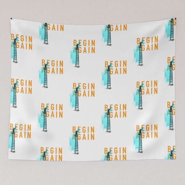 Item preview, Begin again Taylor Swift Creative Design, Painting Motivational quote  designed and sold by rainartstudio.