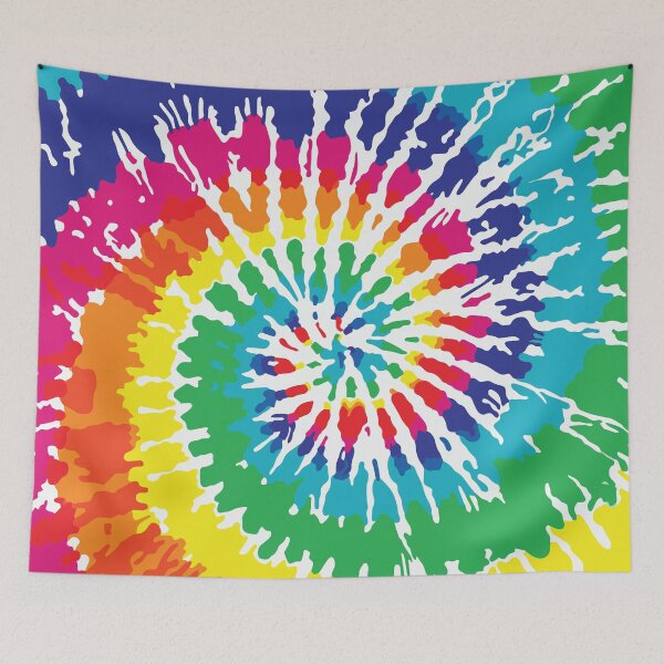 Item preview, Tie Dye spiral vibrant and gradient rainbow multicolor, Colorful Design designed and sold by mashmosh.