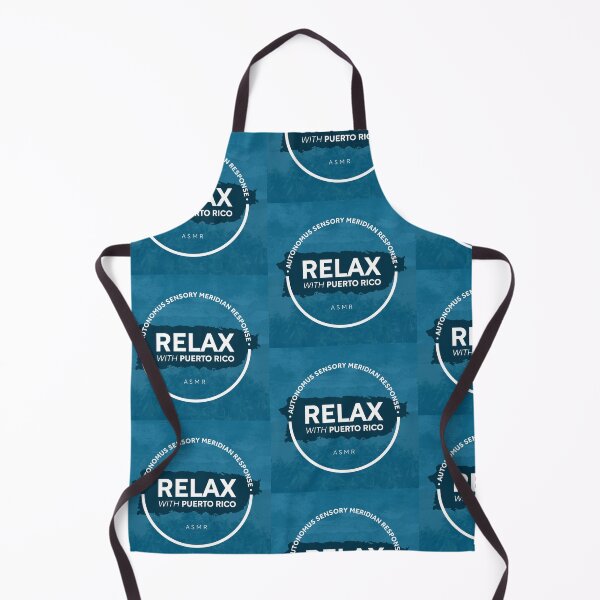Item preview, Relax with Puerto Rico ASMR Blue Logo designed and sold by RelaxwithPR.