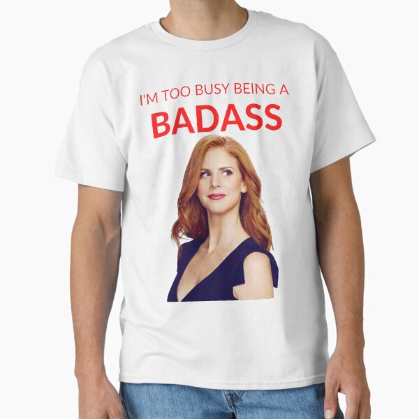Aperçu de l'œuvre Costumes Donna Paulsen 'Badass' Merch créée et vendue par shawnsfrankie.