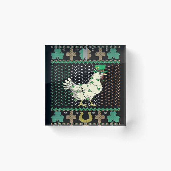 Item preview, St Patricks Day Ugly Chicken designed and sold by ALISONABBOTTAU.