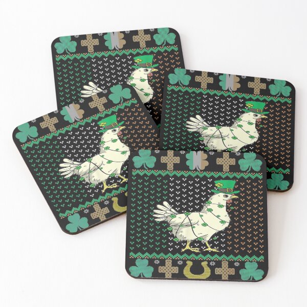 Item preview, St Patricks Day Ugly Chicken designed and sold by ALISONABBOTTAU.