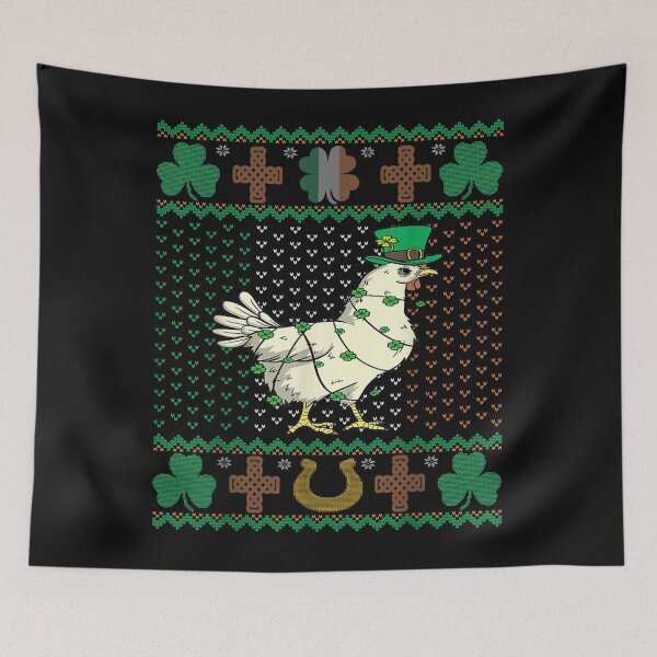 Item preview, St Patricks Day Ugly Chicken designed and sold by ALISONABBOTTAU.