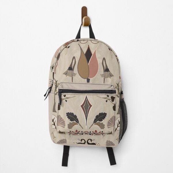 Item preview, Luxury Victorian Embroidery Style Pattern. Victorian beige and tan designed and sold by Caroline Laursen.
