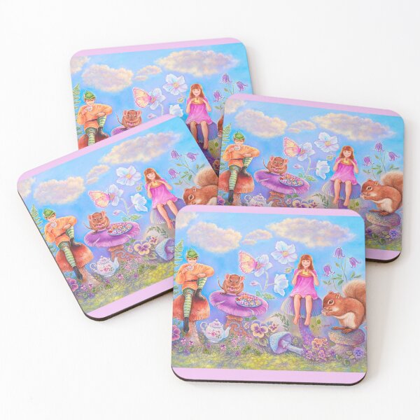 Item preview, MUSHROOM TEA PARTY designed and sold by Judy Mastrangelo.