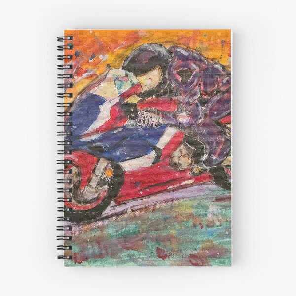 Item preview, A bike and a rider painting  designed and sold by Treihova.