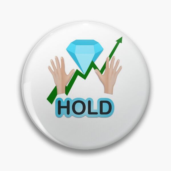 Item preview, Diamond hands HOLD Design WSB wall street bets designed and sold by Sellery-GbR.