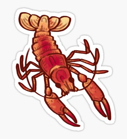 Crawfish: Stickers | Redbubble