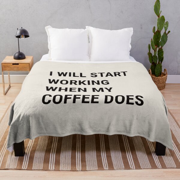 Item preview, Start Working When Coffee Does designed and sold by Alex Mercer.