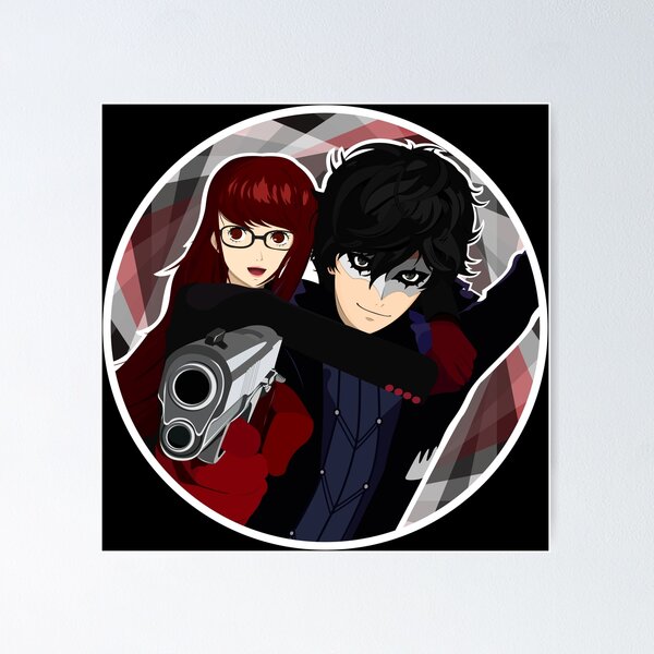 Persona 5 - Joker and Mona — Radiant Grey