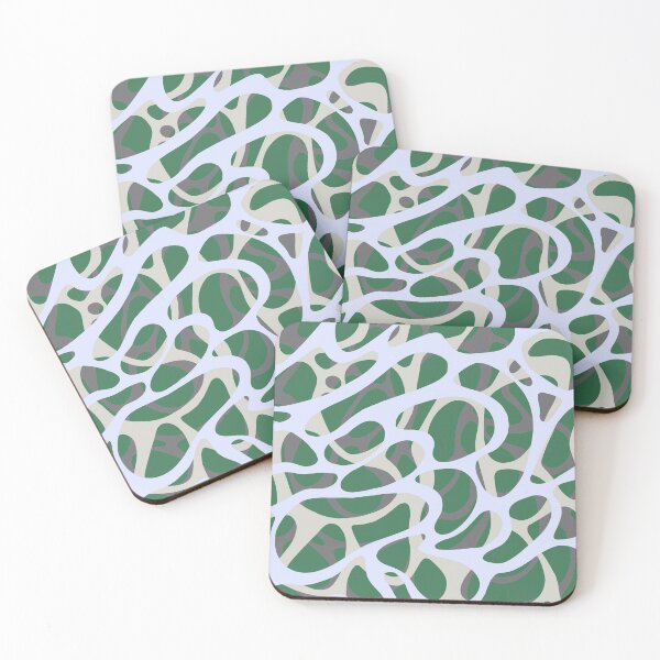 Item preview, Green Grey Swirl designed and sold by redstitchlab.