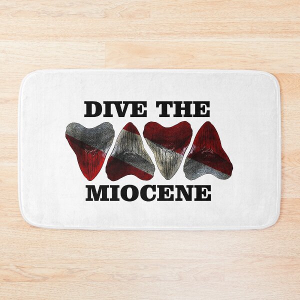 Item preview, Dive the Miocene Megalodon Sharks Teeth  designed and sold by baybranded.