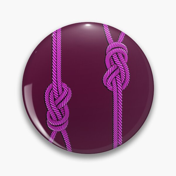 Item preview, Climbing knot figure eight knot rope pink - mountaineering designed and sold by MadandMean.