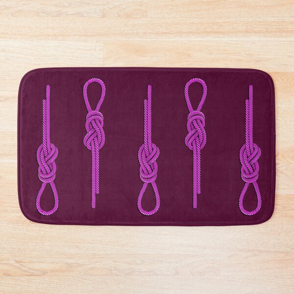 Item preview, Climbing knot figure eight knot rope pink - mountaineering designed and sold by MadandMean.