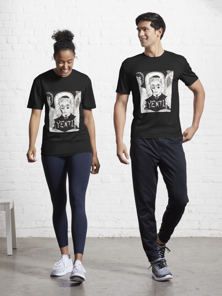 Thumbnail 1 of 7, Active T-Shirt, Yentl designed and sold by Dybbuk-Girl-03.