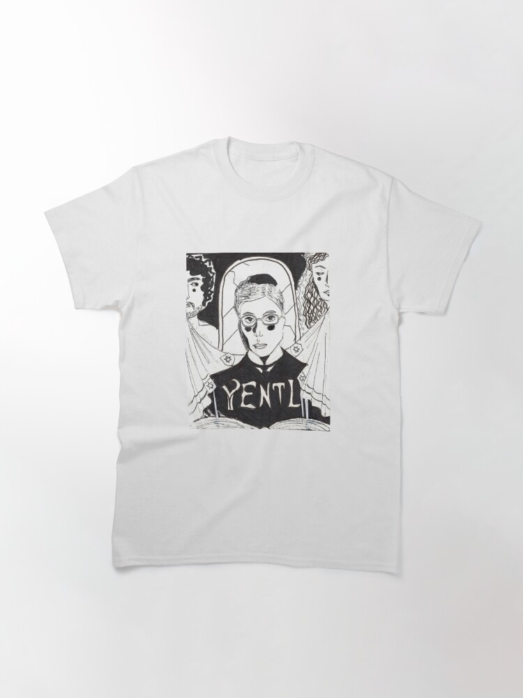 Thumbnail 3 of 7, Classic T-Shirt, Yentl designed and sold by Dybbuk-Girl-03.