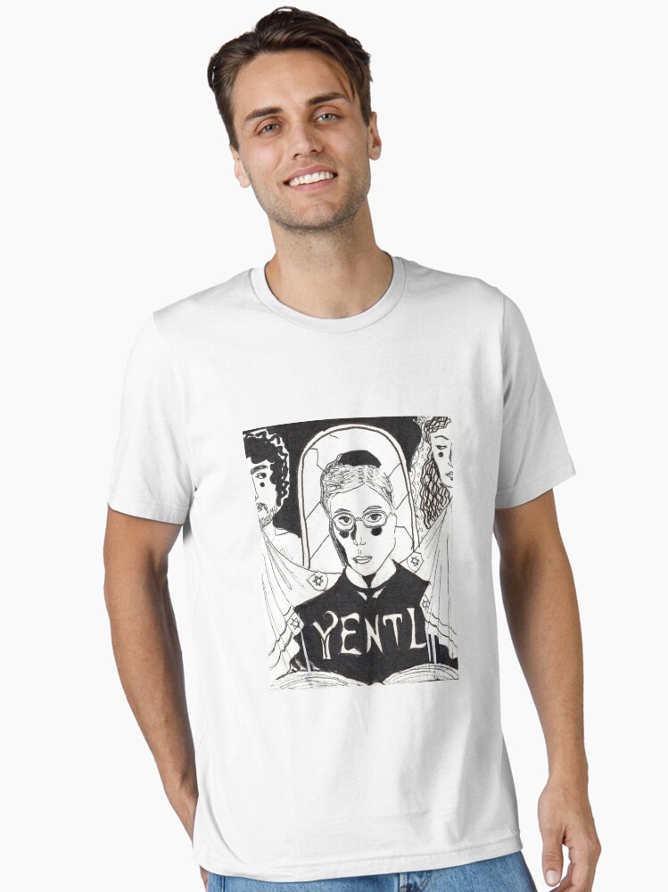 Thumbnail 1 of 7, Essential T-Shirt, Yentl designed and sold by Dybbuk-Girl-03.