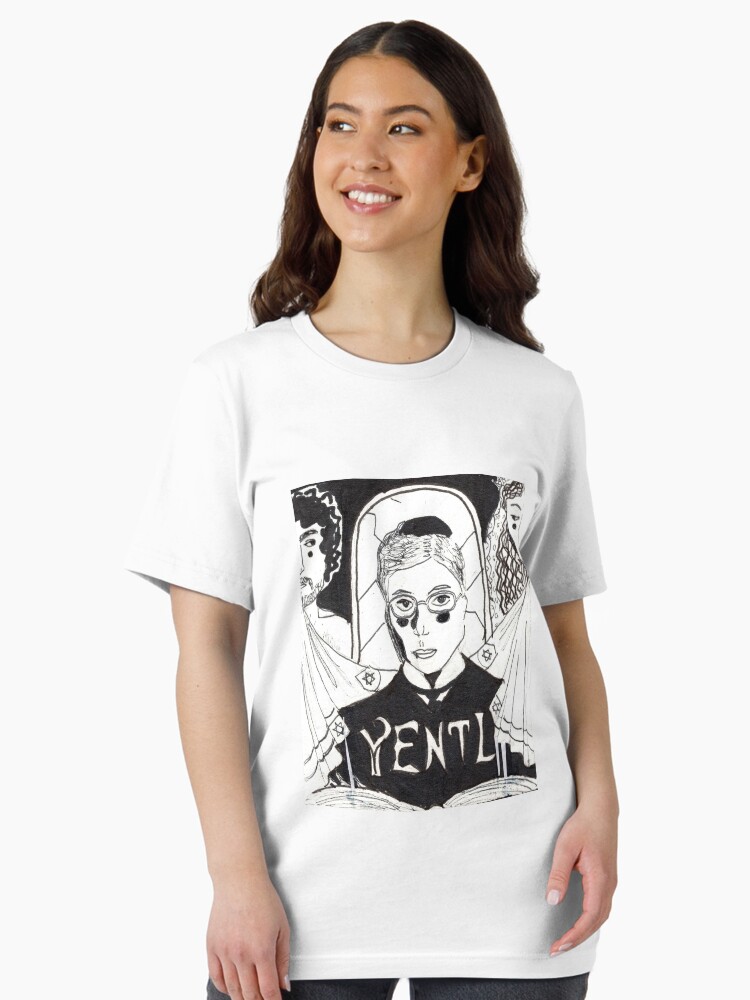 Thumbnail 2 of 7, Essential T-Shirt, Yentl designed and sold by Dybbuk-Girl-03.