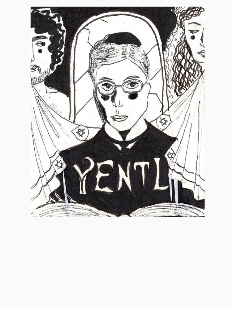 Thumbnail 4 of 4, Premium T-Shirt, Yentl designed and sold by Dybbuk-Girl-03.