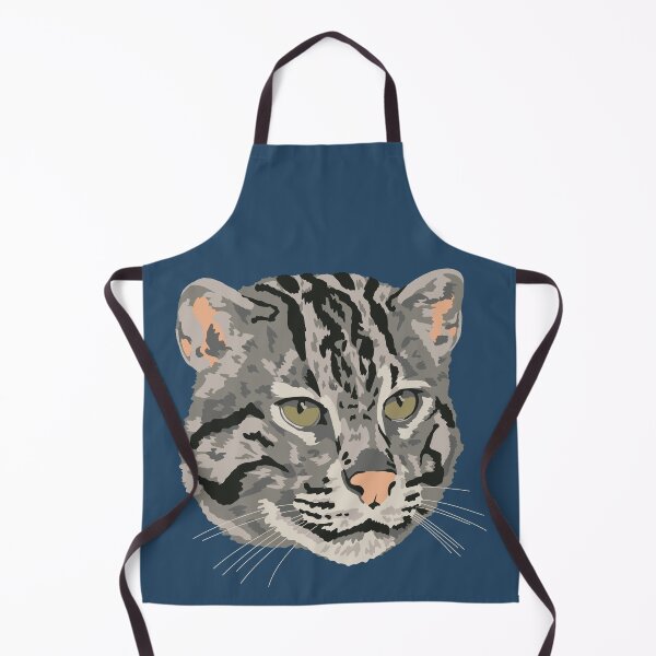 Item preview, Fishing Cat Face designed and sold by GeoCreate.