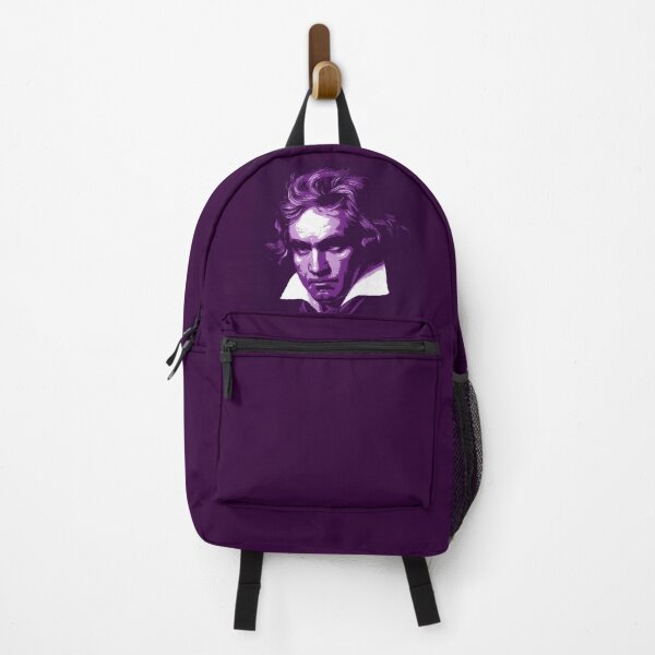Item preview, Ludwig van Beethoven Magenta Portrait designed and sold by zavadadesigns.
